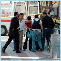 Турецкая полиция разоружила грабителя банка