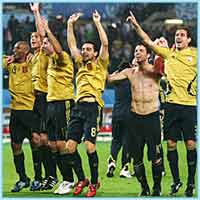 Российская сборная покидает Евро-2008