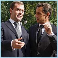 Медведев и Саркози согласовали план действий