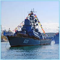 Черноморский флот плывет в Абхазию
