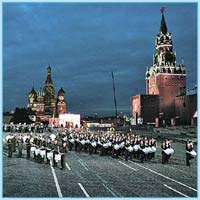 Сегодня вечером центр Москвы перекроют из-за репетиции Парада