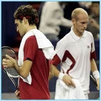 На Итоговом турнире Masters в Шанхае Давыденко уступил Федереру