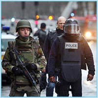 В Париже задержан подозреваемый в организации взрыва